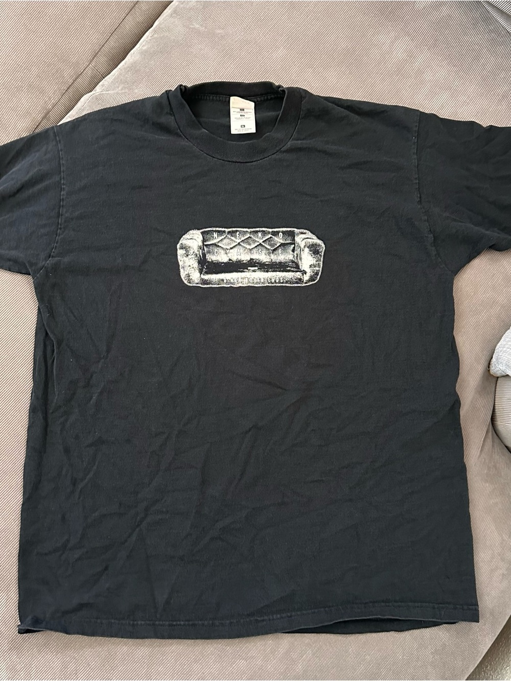 Rare Neko Case & Her Boyfriends Debut Album Couch Shirt Size XL Distressed